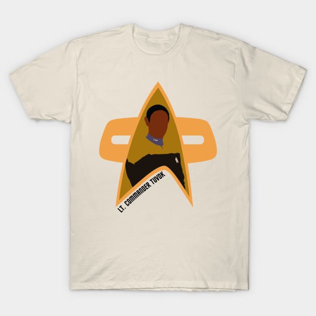 Lt. Cmmdr. Tuvok - Star trek, Voyager T-Shirt by Sutilmente